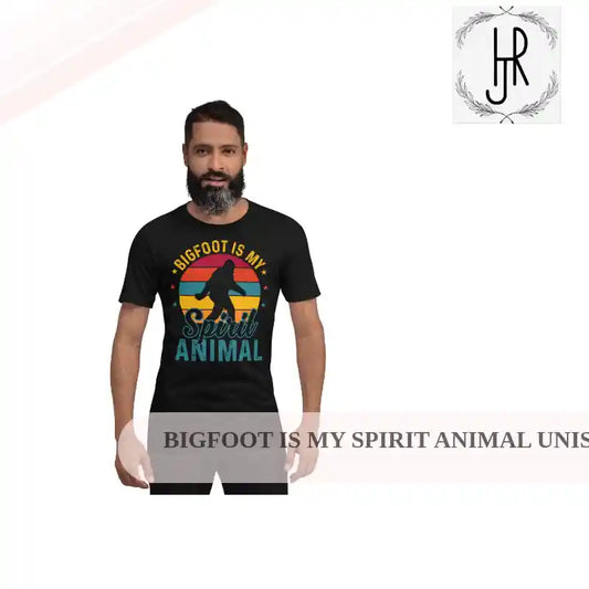 Bigfoot is my Spirit Animal Unisex t-shirt by@Outfy