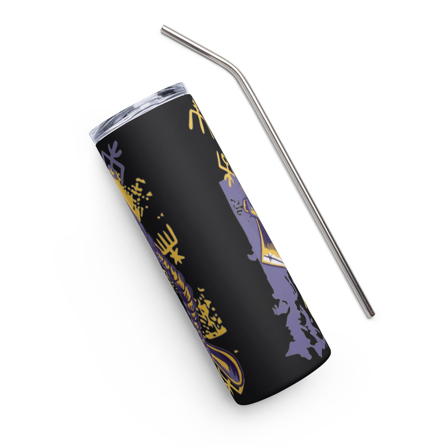 Viking Skull Stainless steel tumbler
