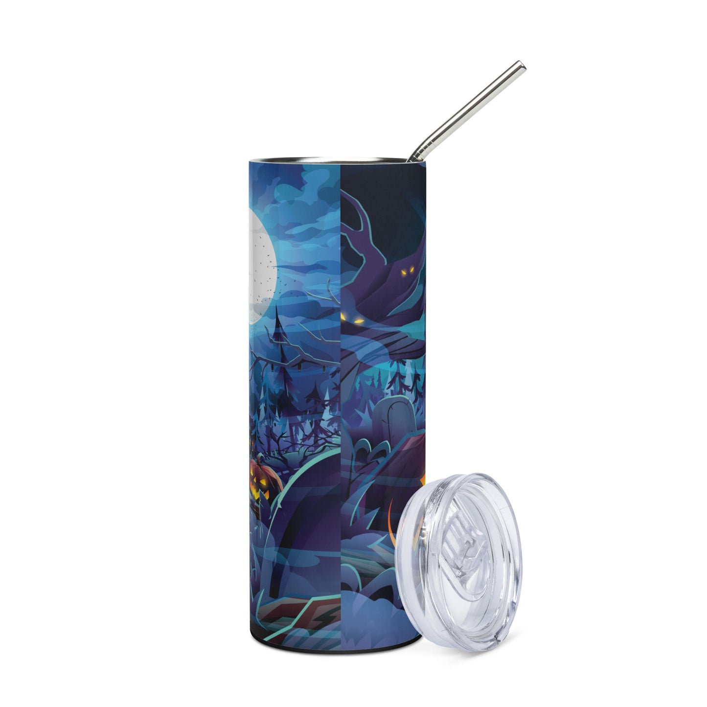 Spooky Pumpkin Patch Stainless steel tumbler