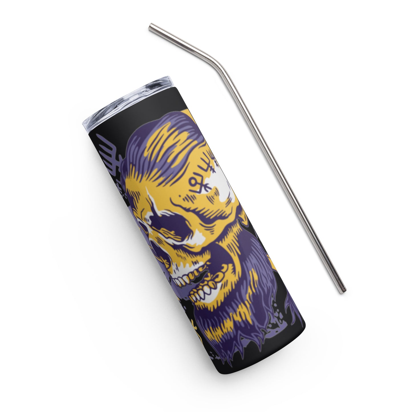 Viking Skull Stainless steel tumbler