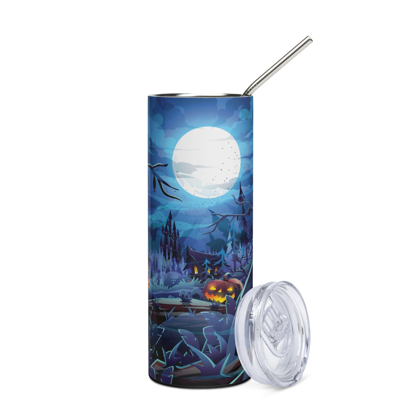 Spooky Pumpkin Patch Stainless steel tumbler