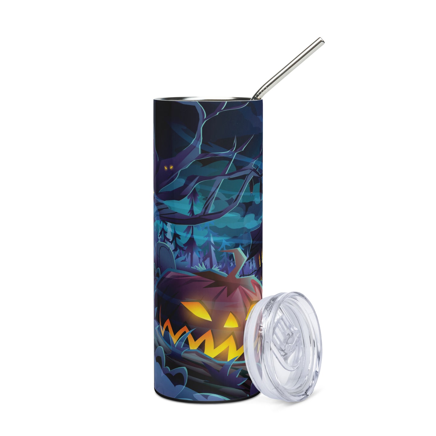 Spooky Pumpkin Patch Stainless steel tumbler