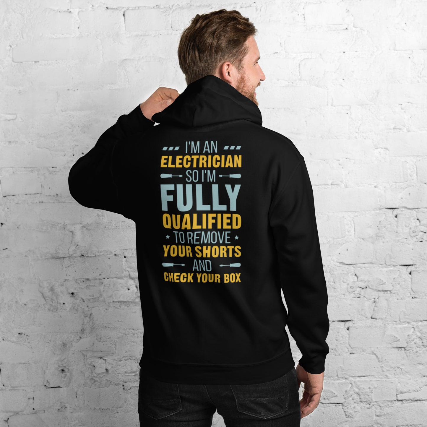 Qualified Electrician Unisex Hoodie