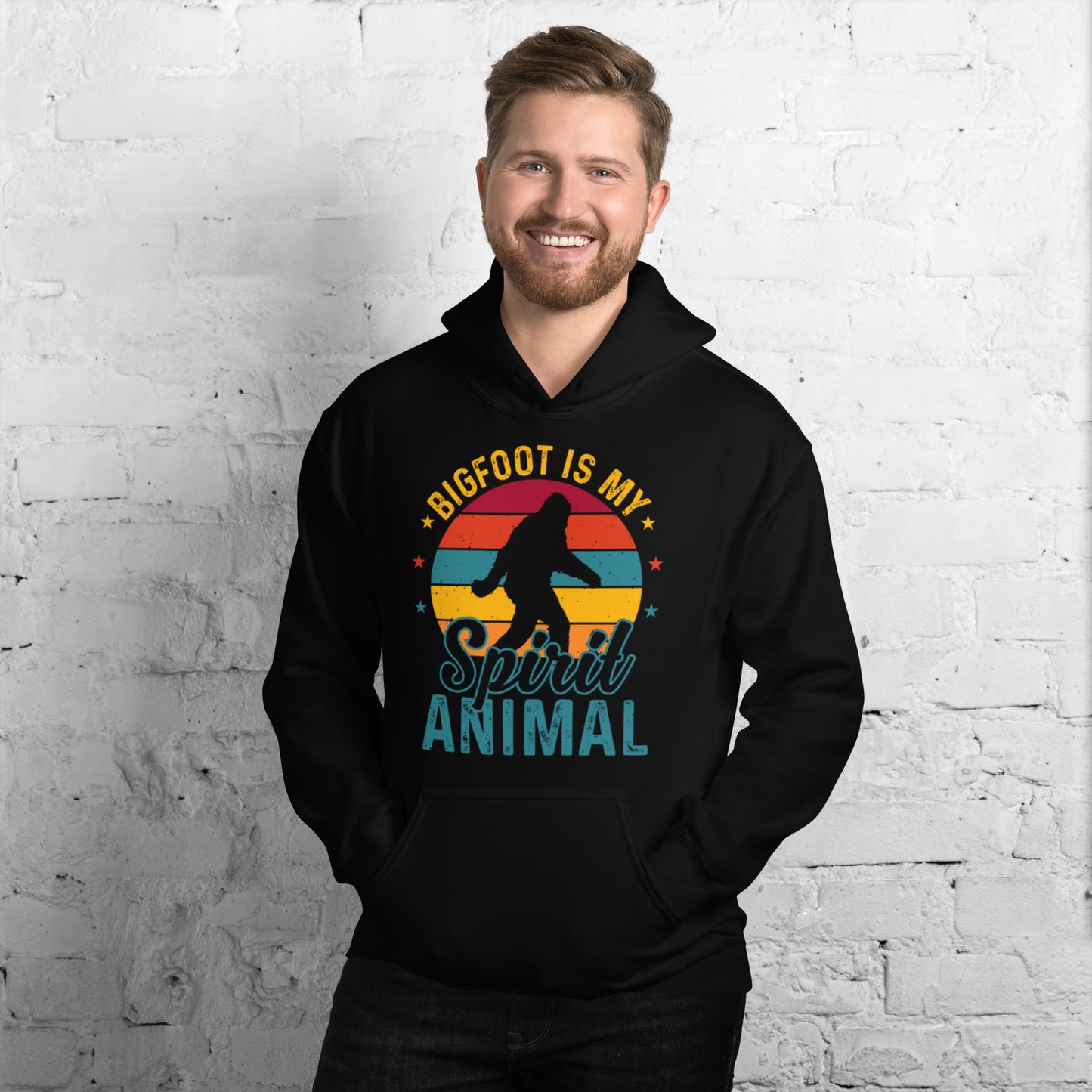Bigfoot is my Spirit Animal Unisex Hoodie