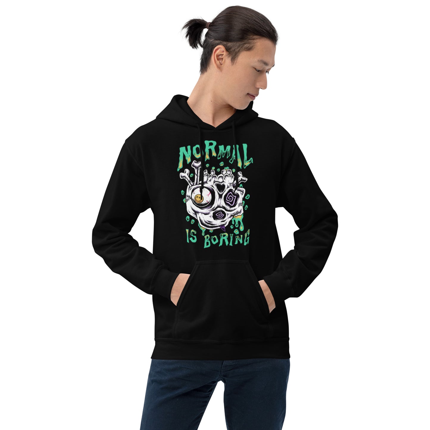 Normal is Boring Unisex Hoodie