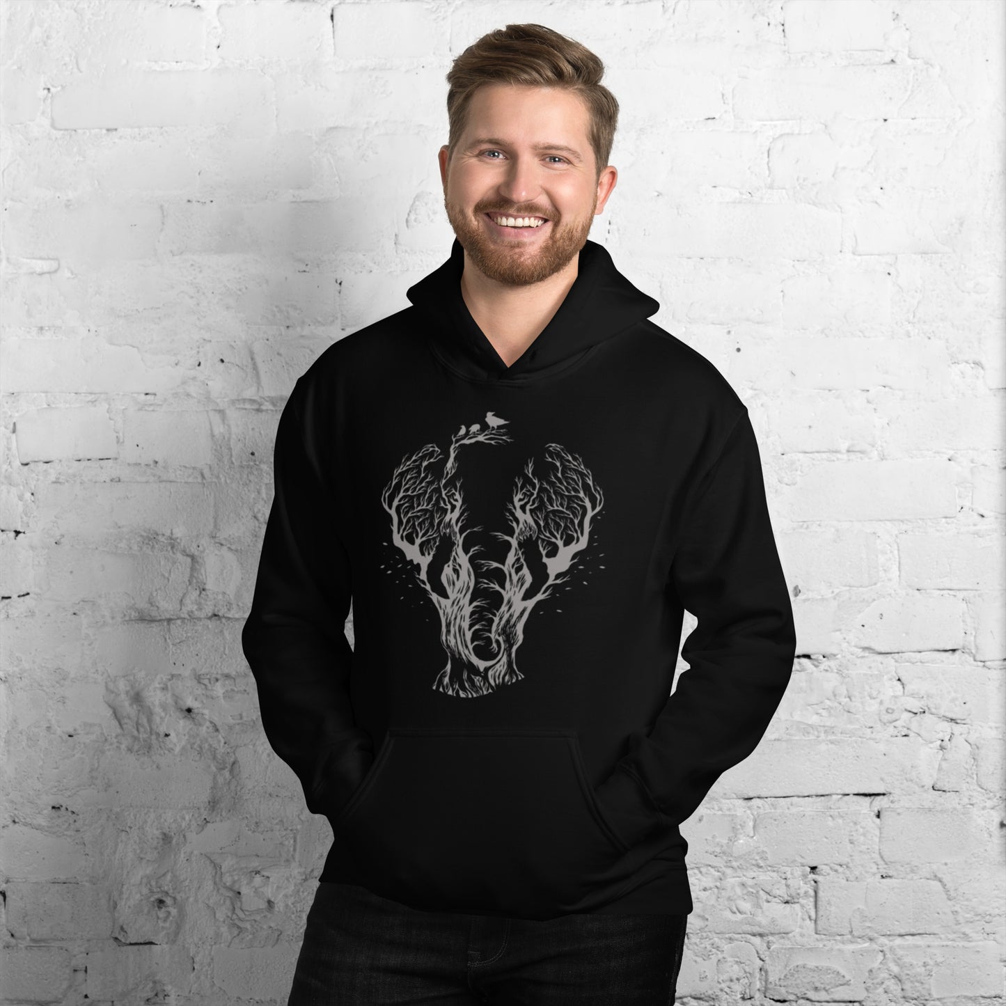 Elephant Silhouette Unisex Hoodie
