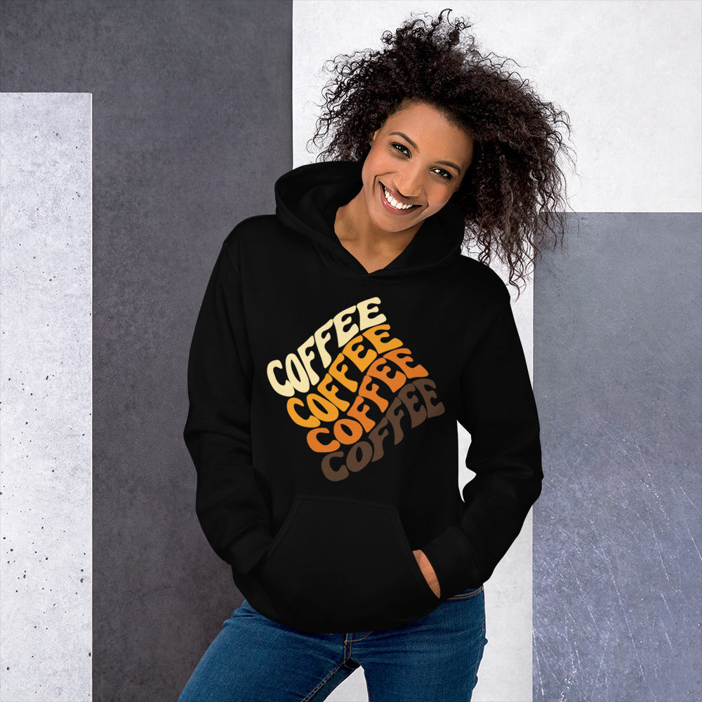 Coffee, Coffee, Coffee, Coffee Unisex Hoodie