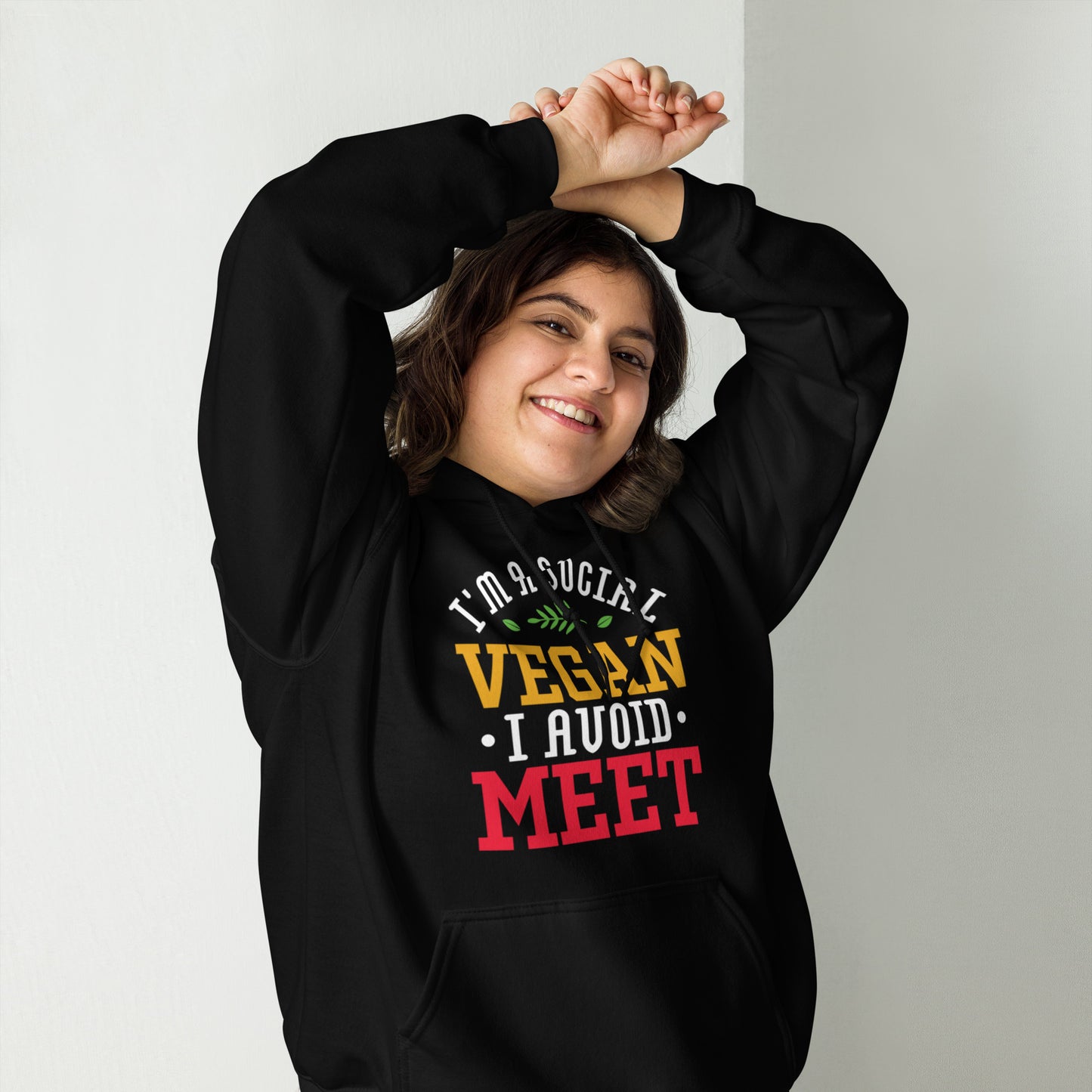 Social Vegan Unisex Hoodie