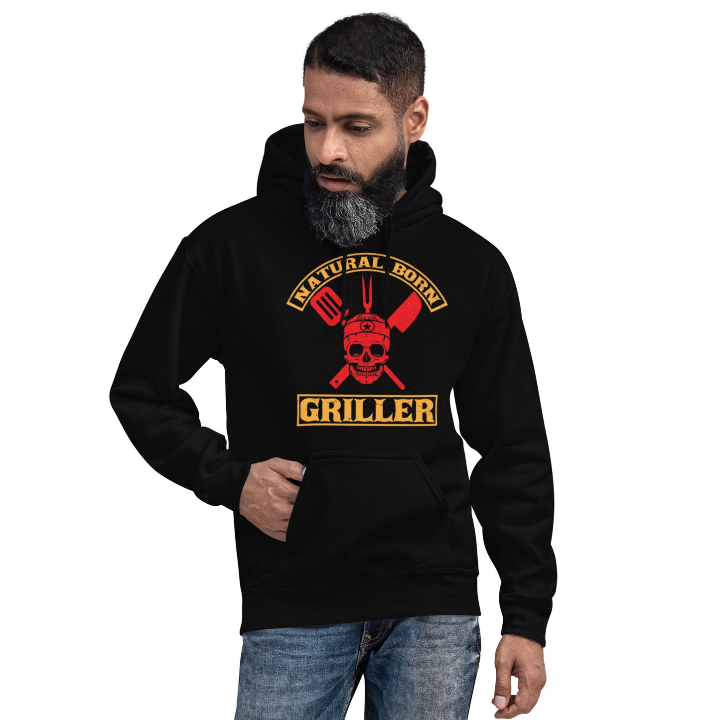 Natural Born Griller Unisex Hoodie