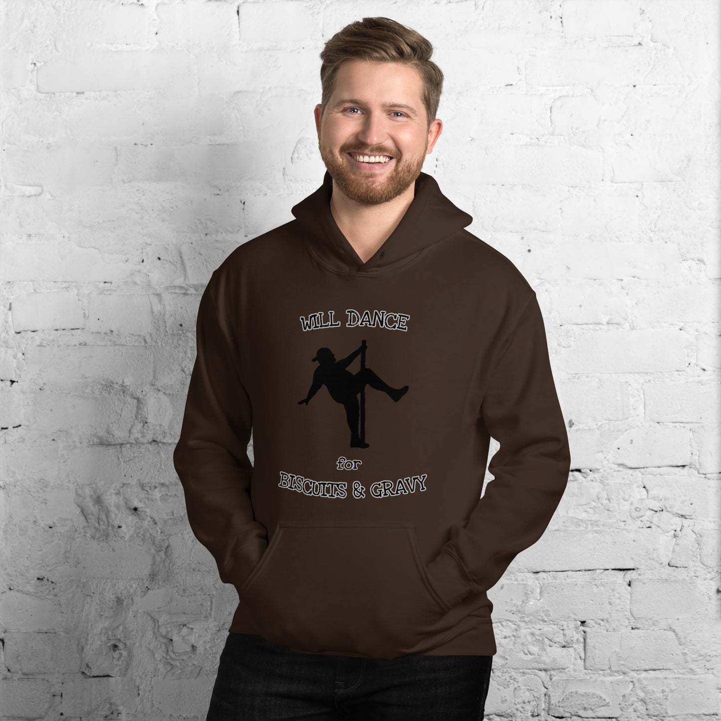 Will Dance for Biscuits & Gravy Unisex Hoodie