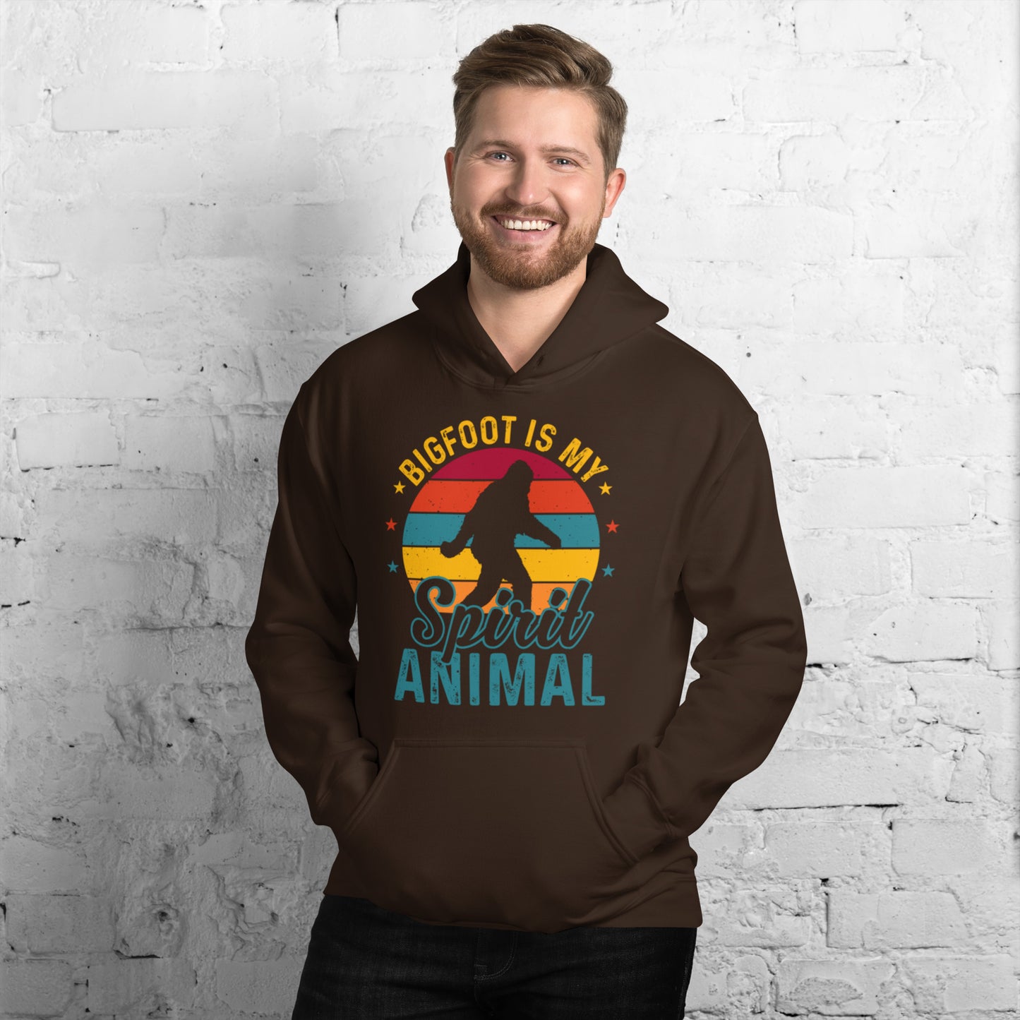 Bigfoot is my Spirit Animal Unisex Hoodie