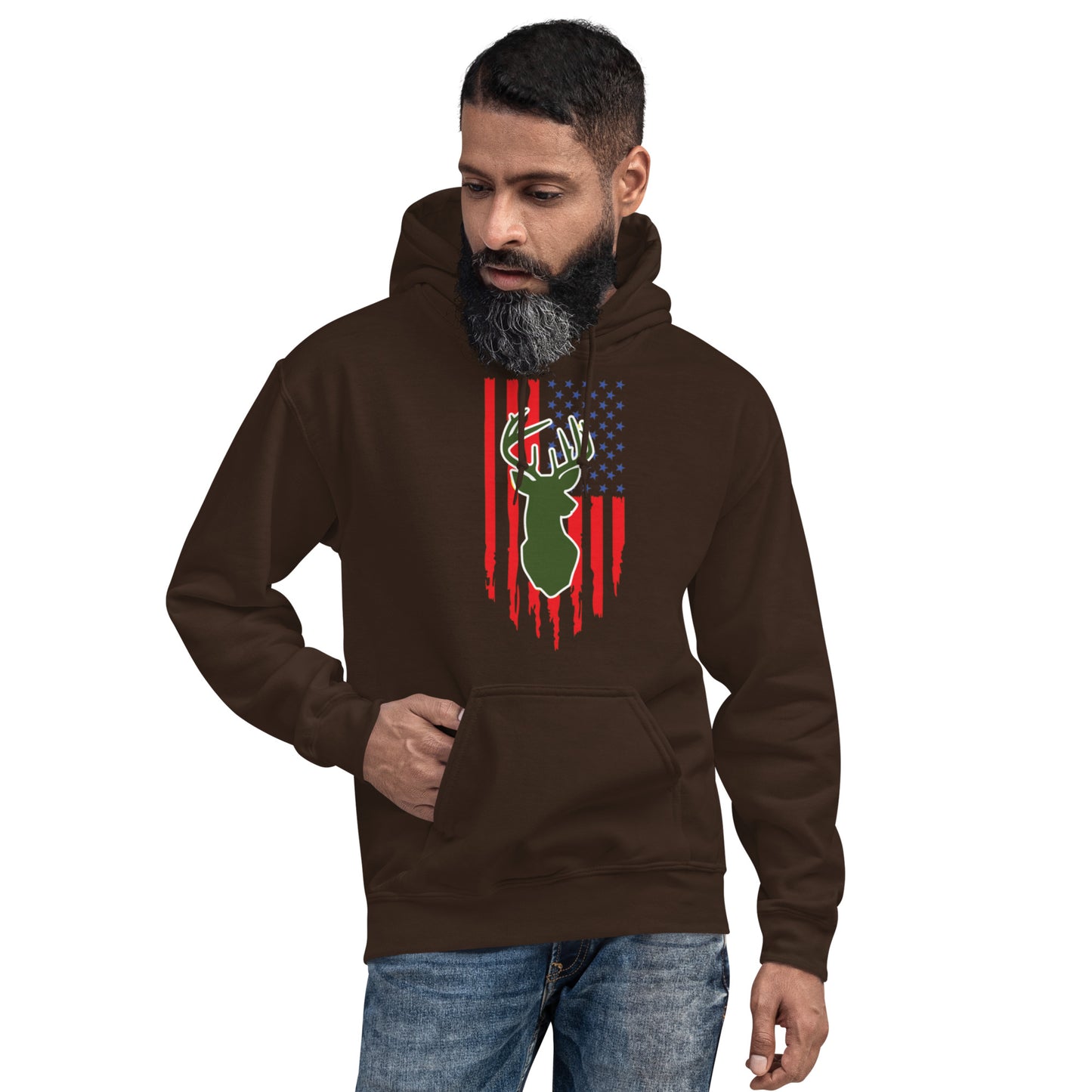 Amercian Buck Hunter Unisex Hoodie