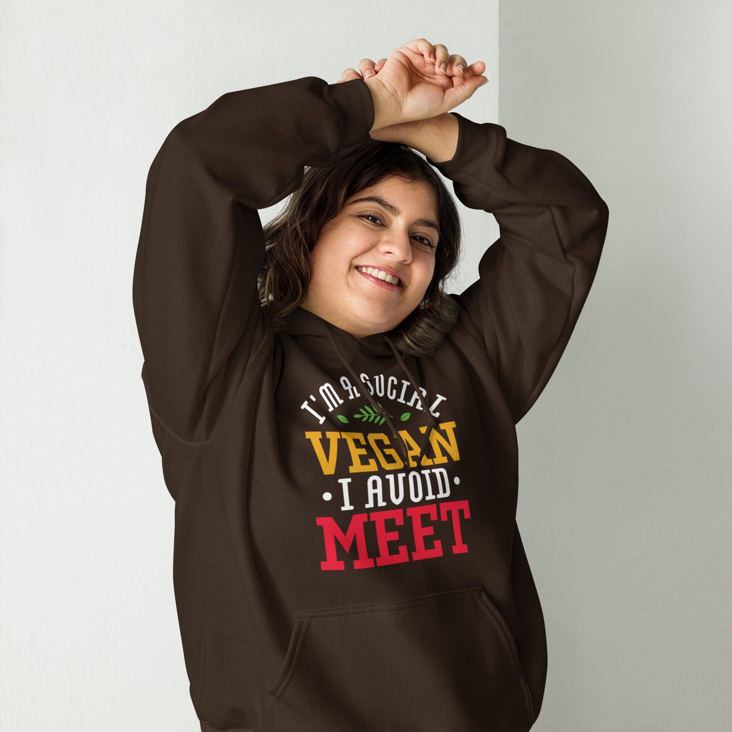 Social Vegan Unisex Hoodie