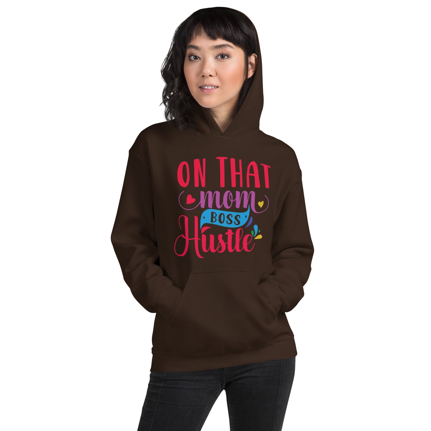 On That Mom Boss Hustle Unisex Hoodie