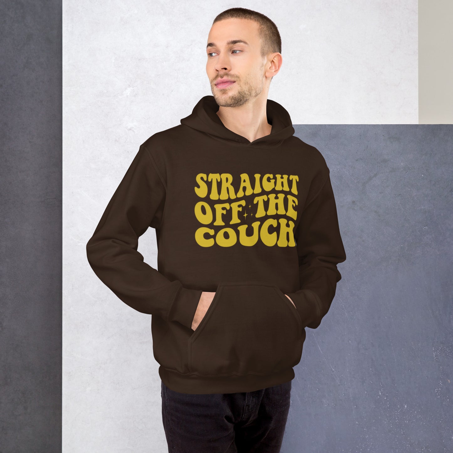 Straight Off The Couch Unisex Hoodie