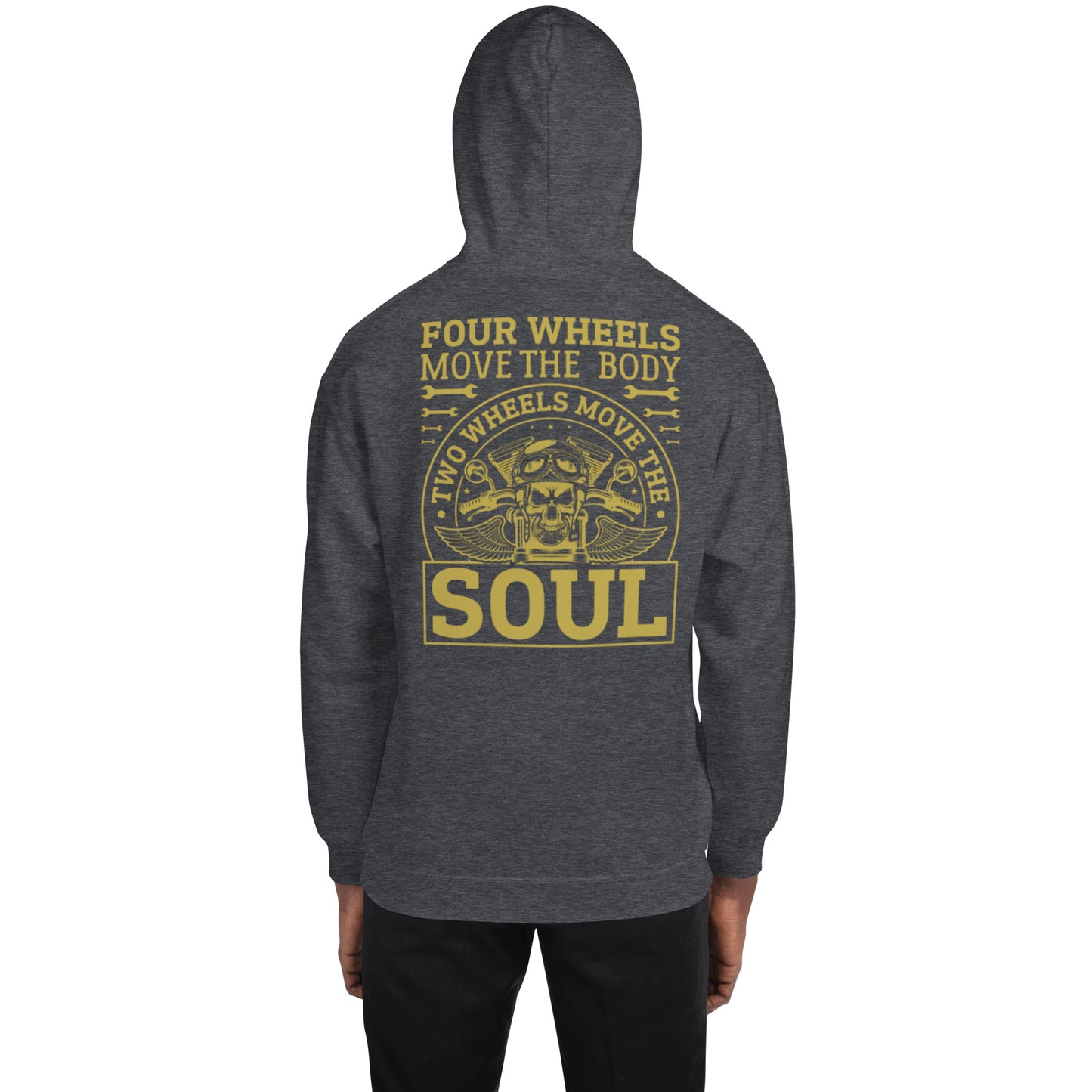 Two Wheels Move the Soul Unisex Hoodie