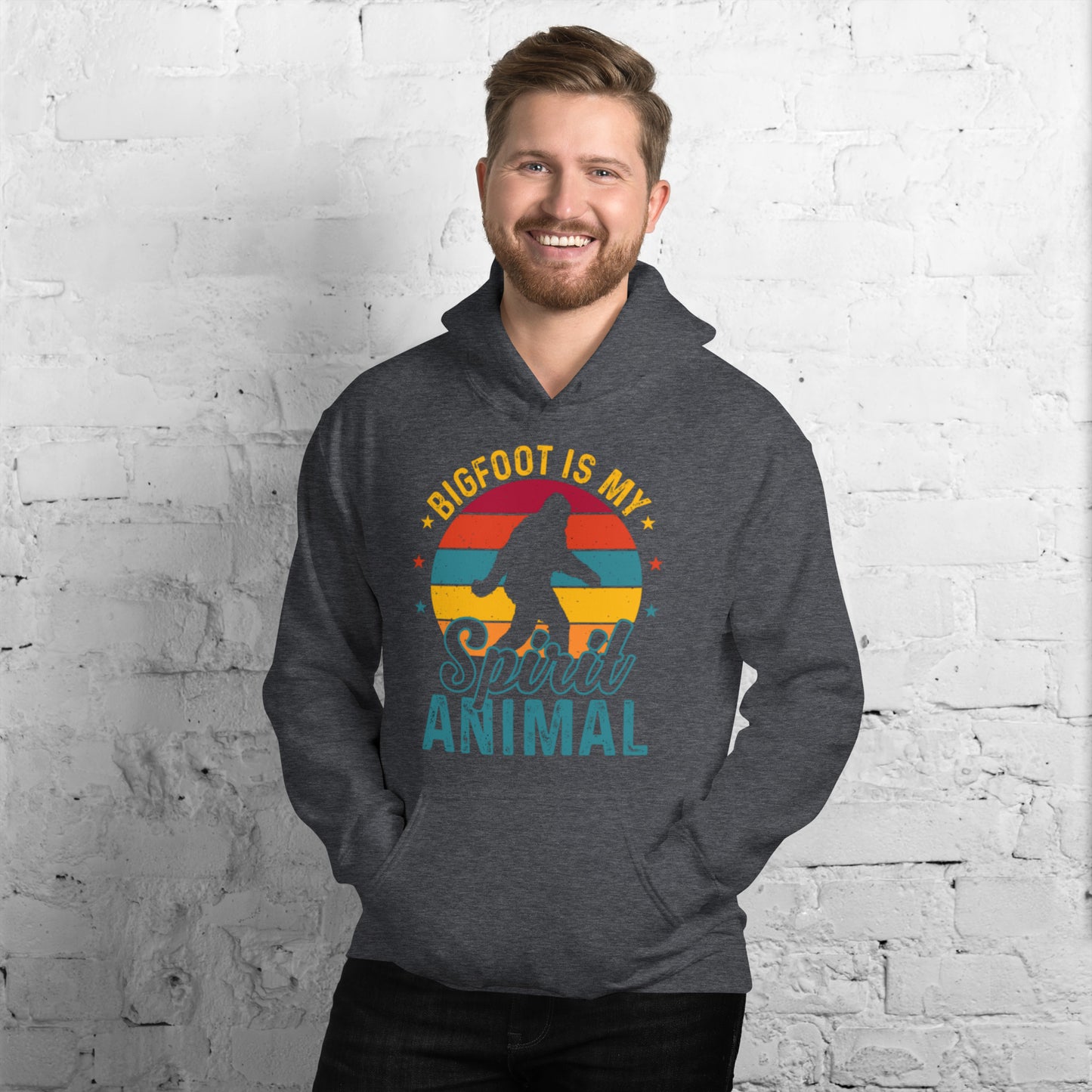 Bigfoot is my Spirit Animal Unisex Hoodie