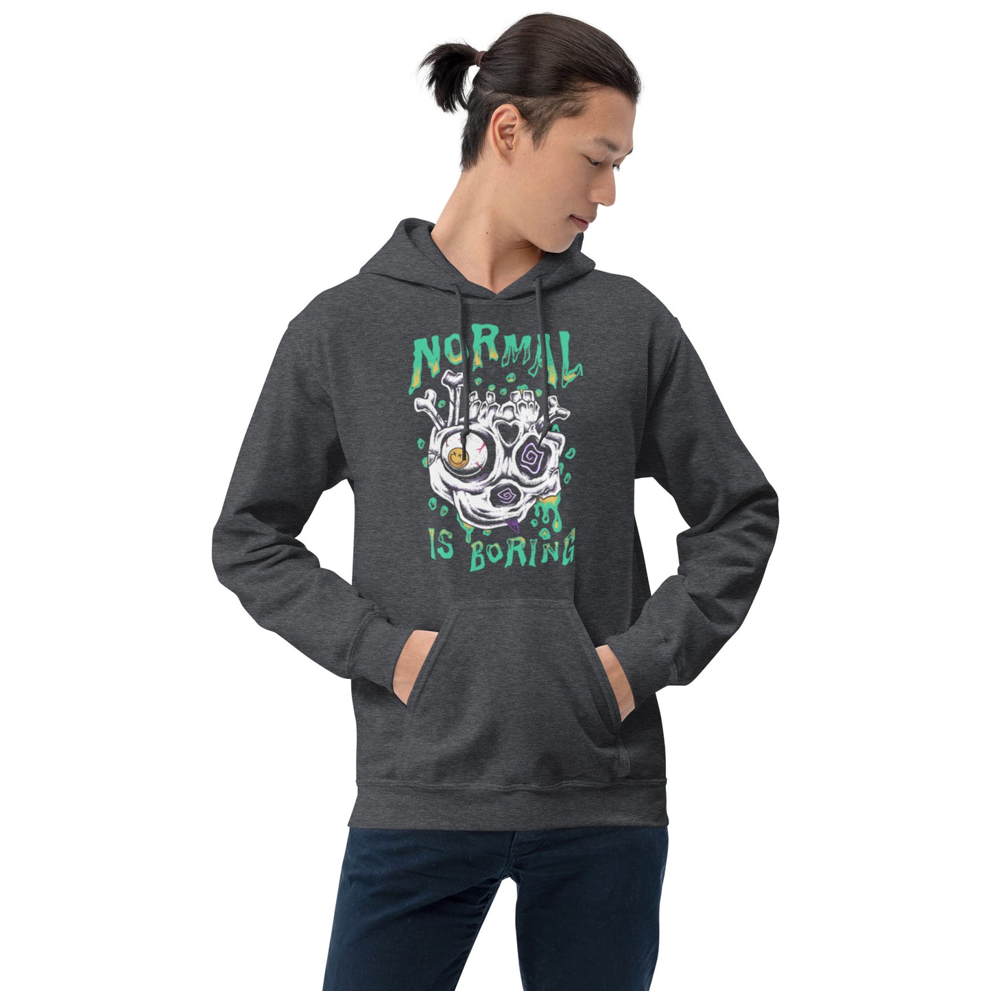 Normal is Boring Unisex Hoodie