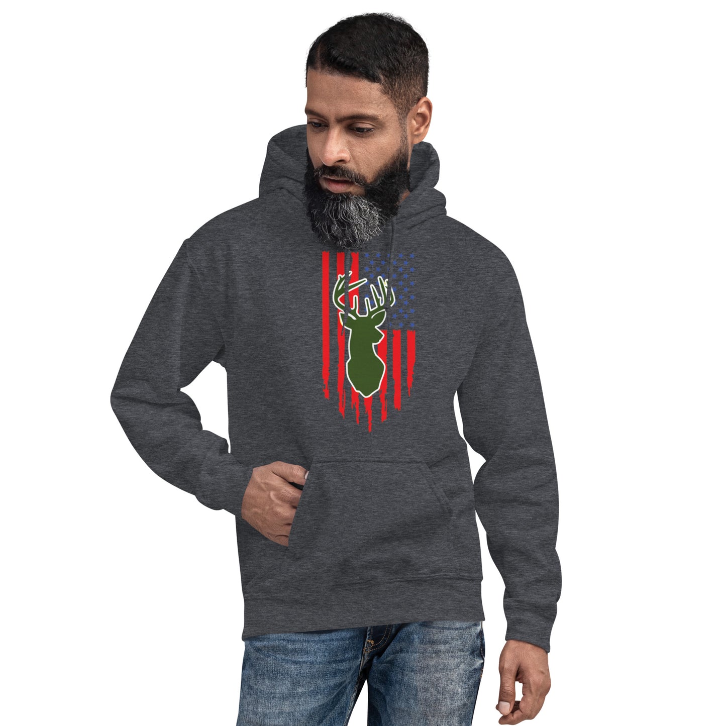 Amercian Buck Hunter Unisex Hoodie