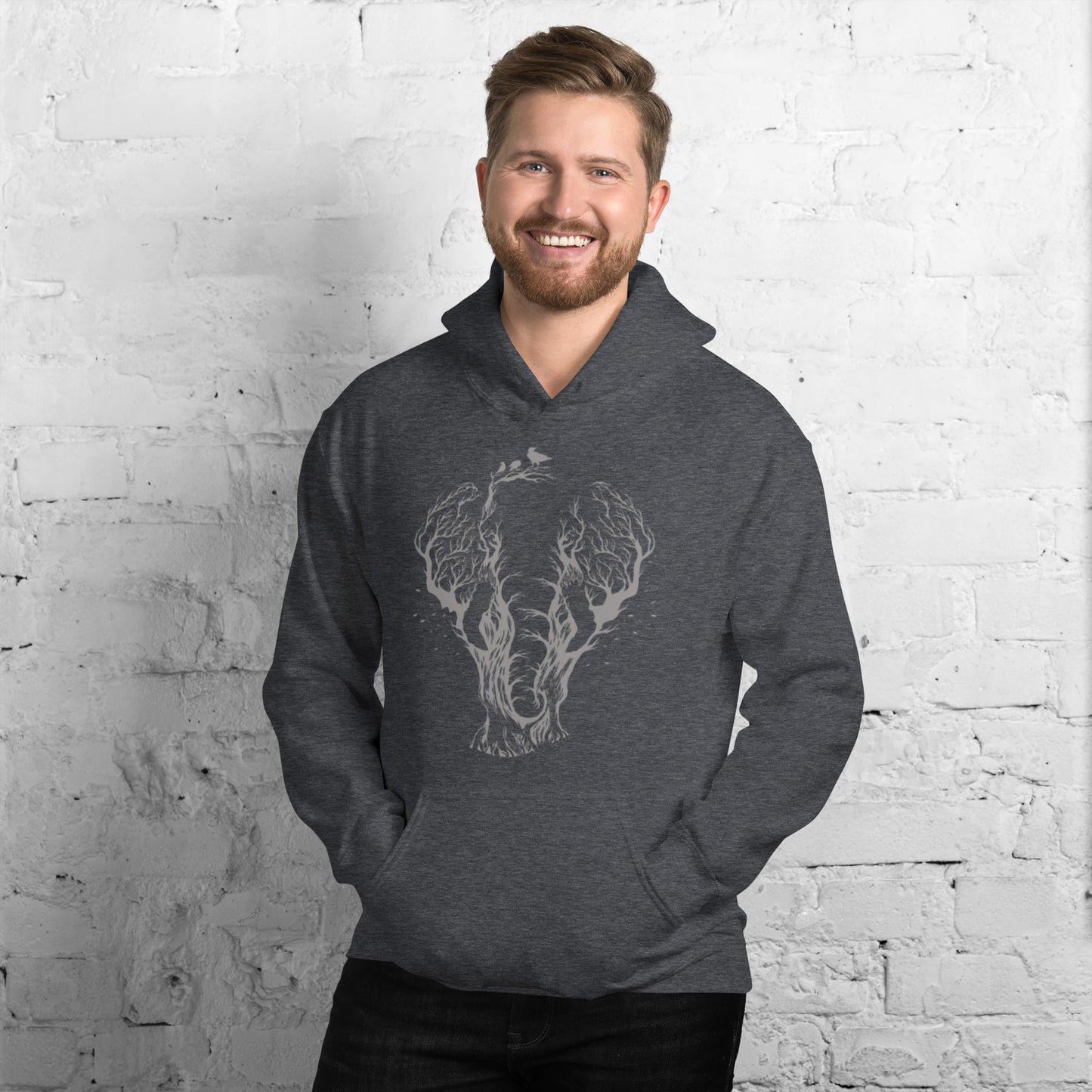 Elephant Silhouette Unisex Hoodie