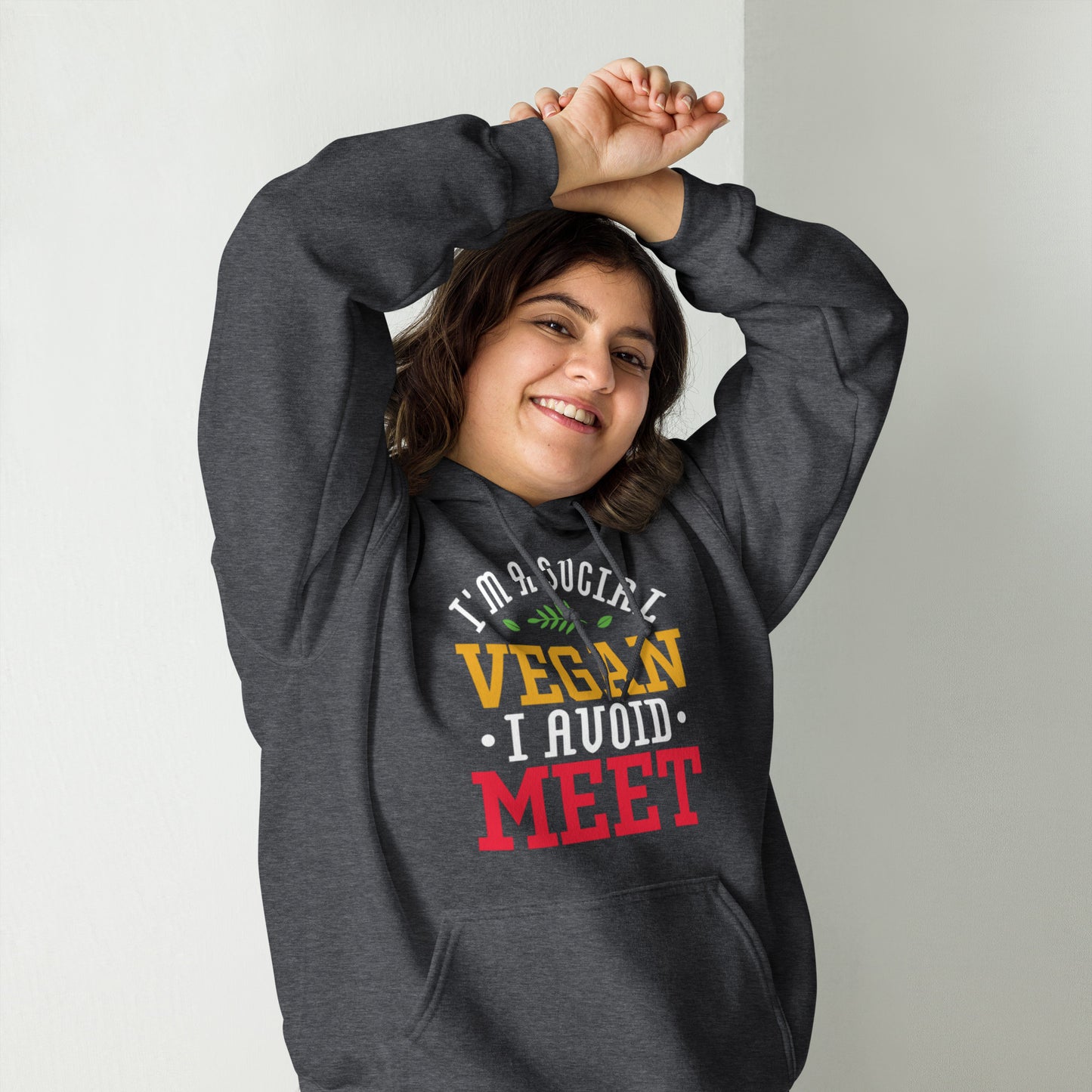 Social Vegan Unisex Hoodie