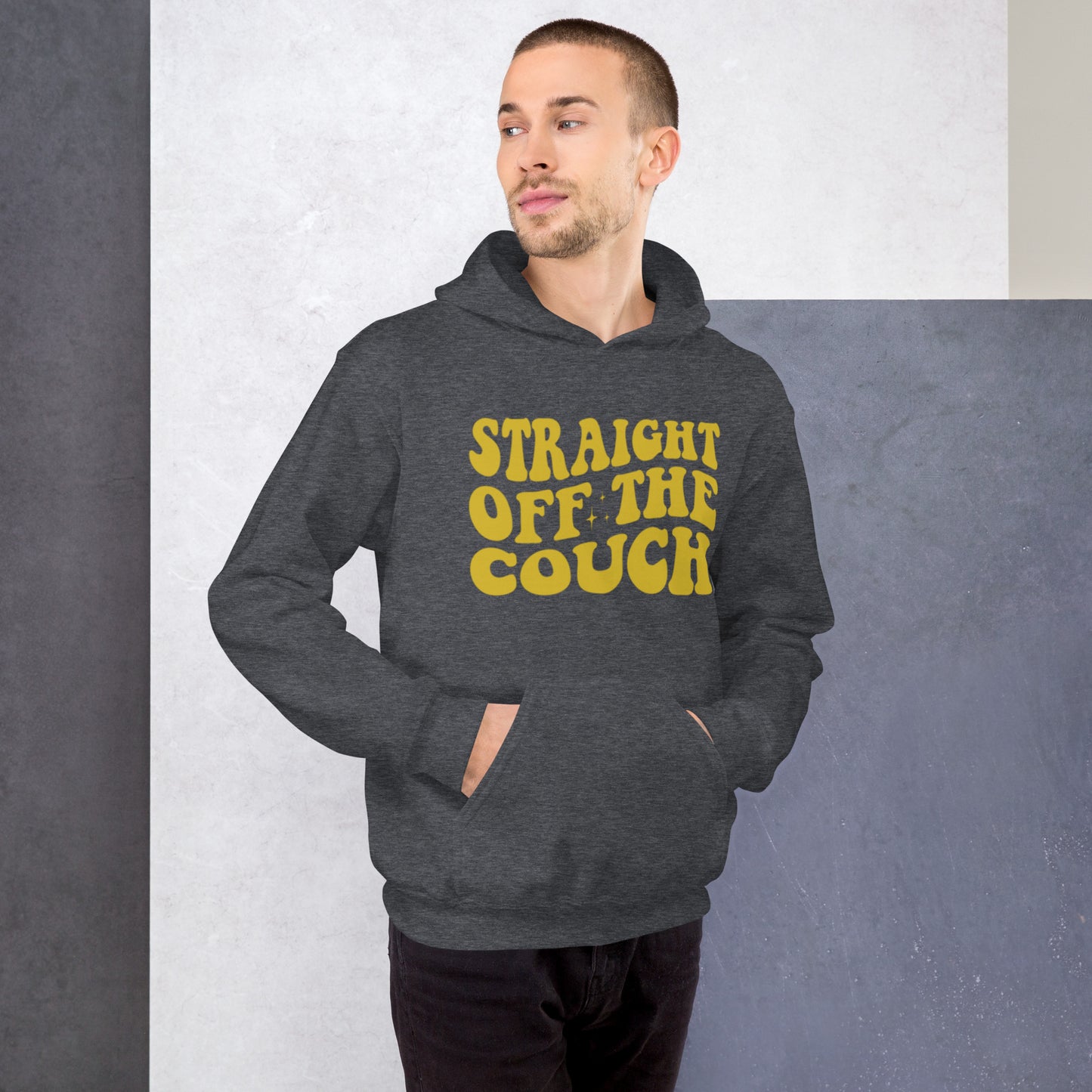 Straight Off The Couch Unisex Hoodie