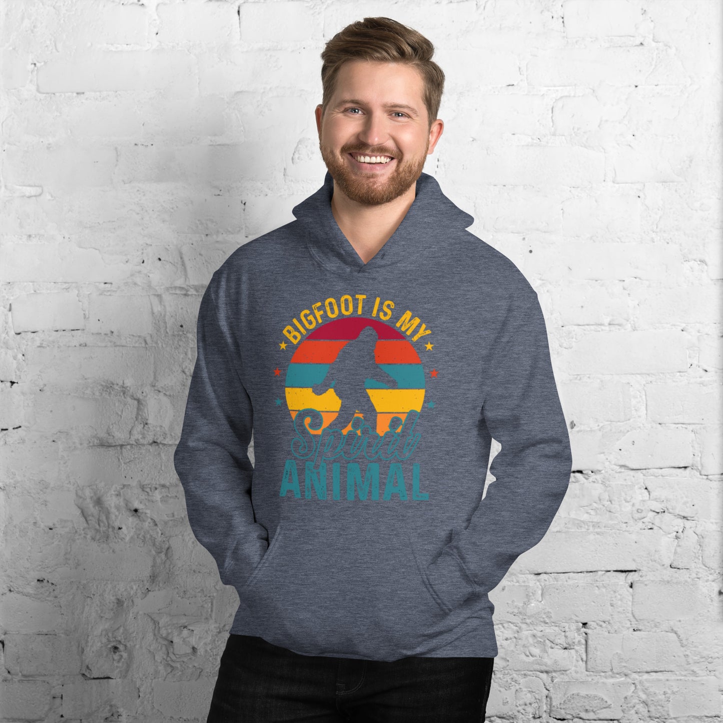 Bigfoot is my Spirit Animal Unisex Hoodie