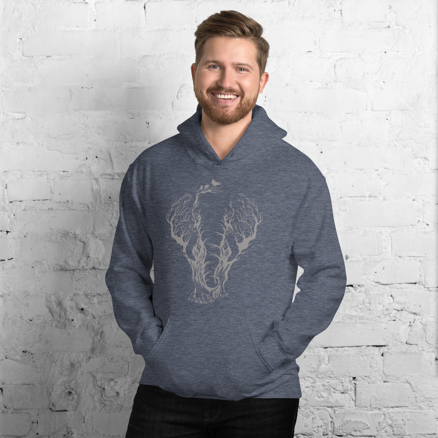 Elephant Silhouette Unisex Hoodie