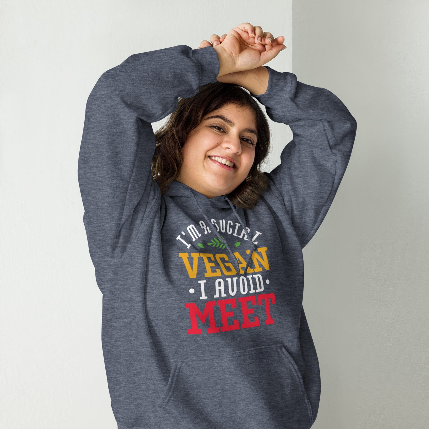 Social Vegan Unisex Hoodie