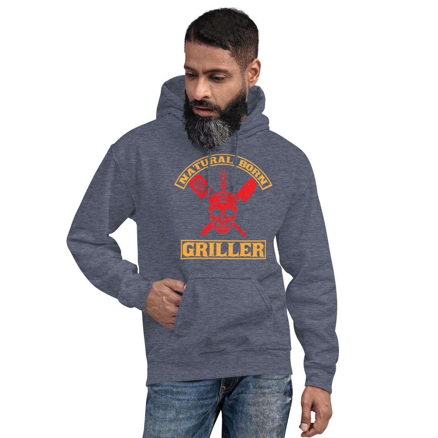 Natural Born Griller Unisex Hoodie