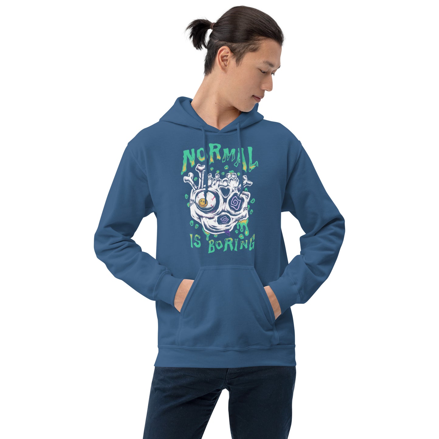 Normal is Boring Unisex Hoodie