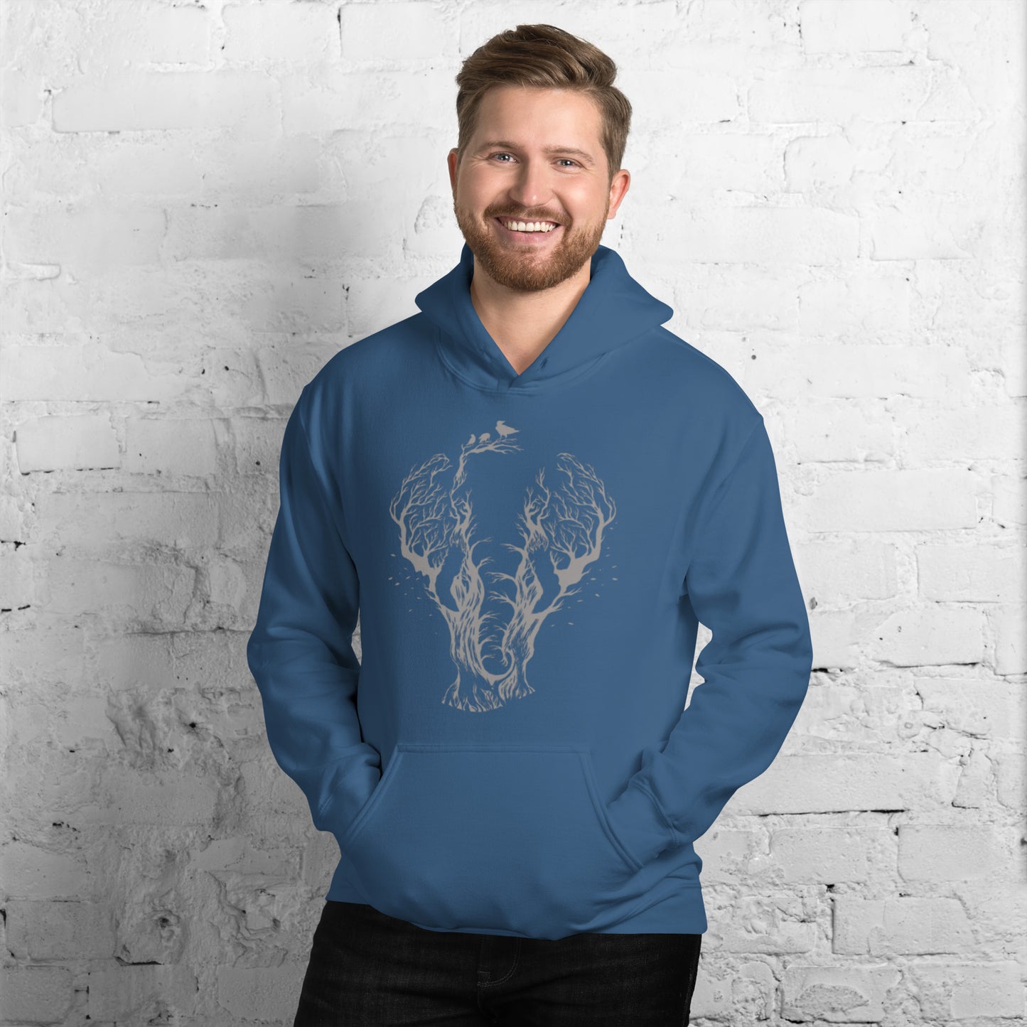 Elephant Silhouette Unisex Hoodie