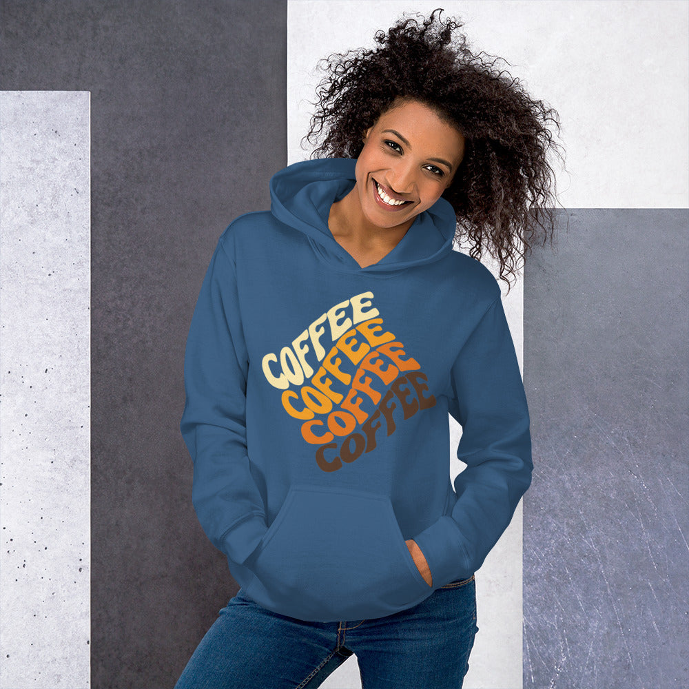 Coffee, Coffee, Coffee, Coffee Unisex Hoodie