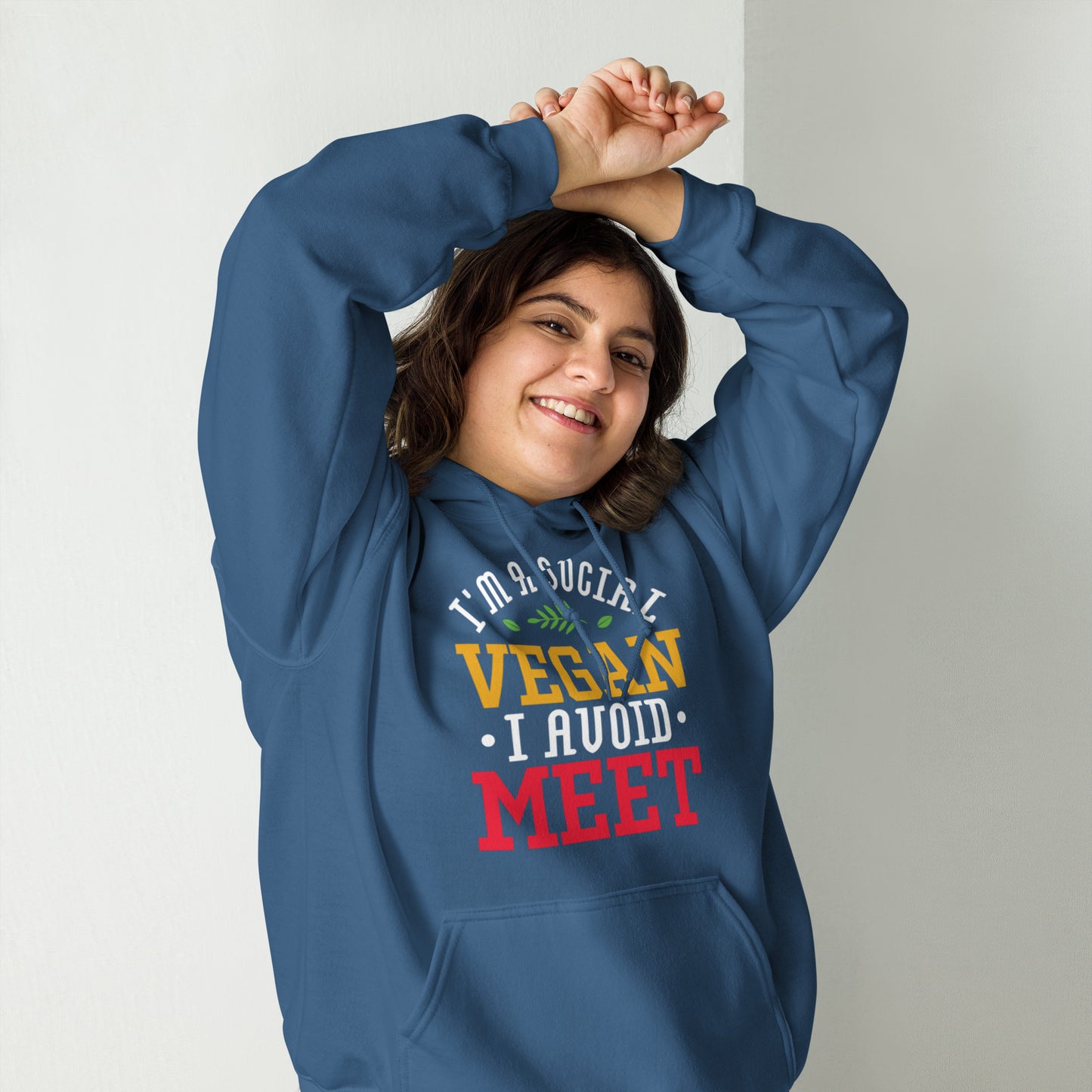 Social Vegan Unisex Hoodie