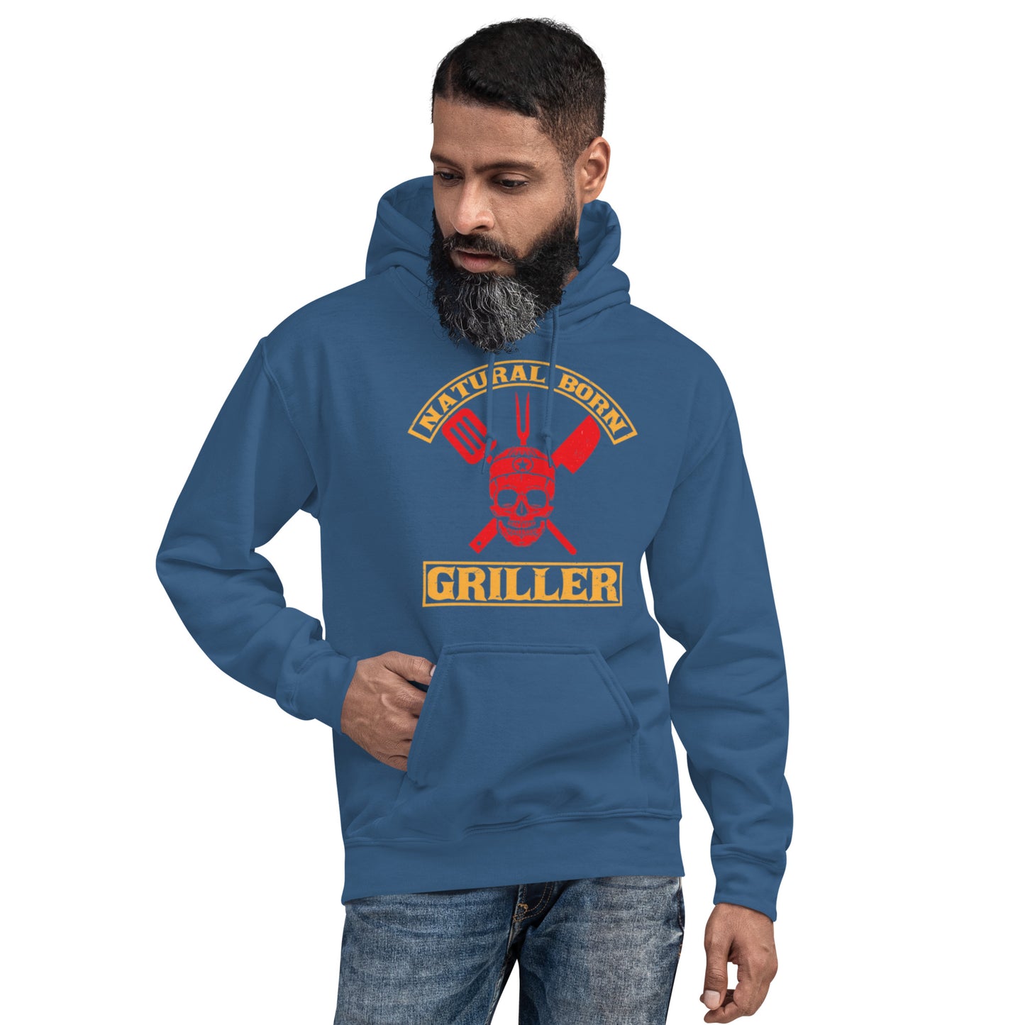 Natural Born Griller Unisex Hoodie