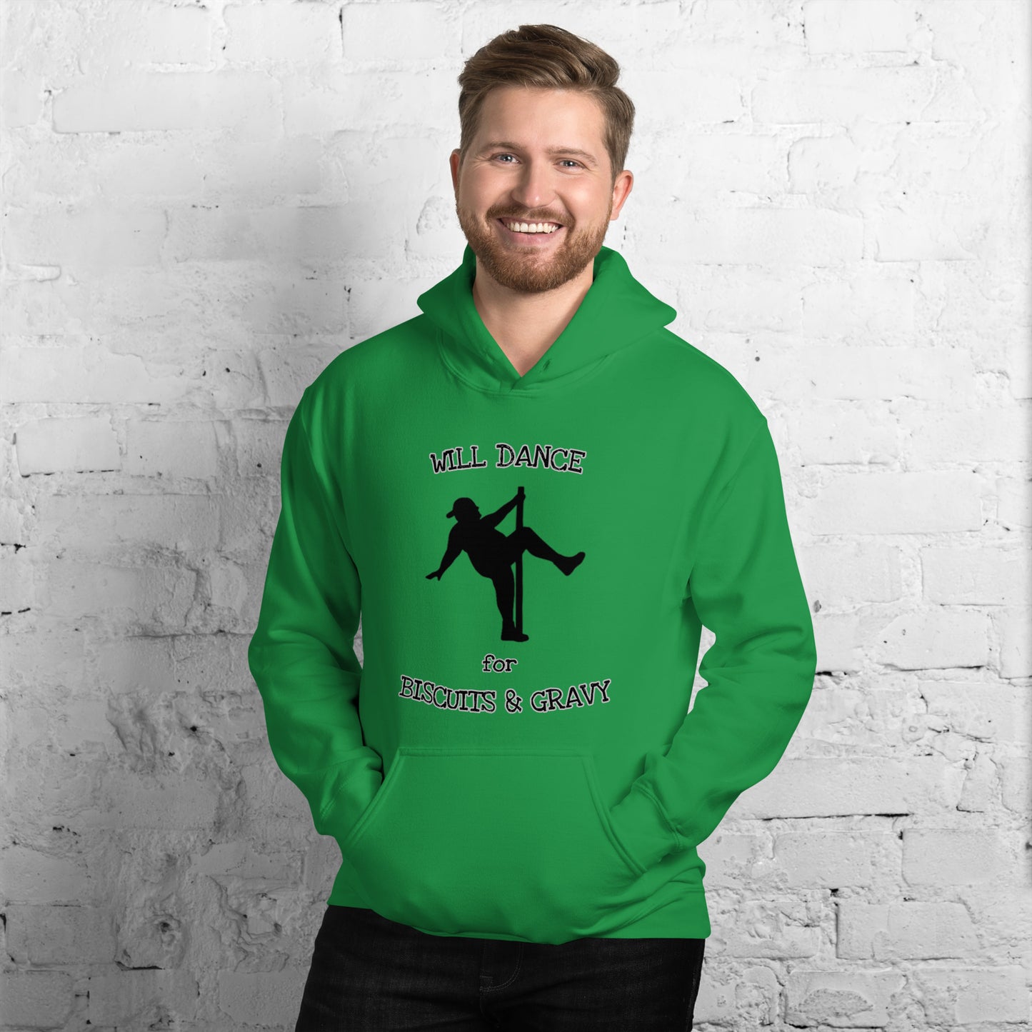 Will Dance for Biscuits & Gravy Unisex Hoodie