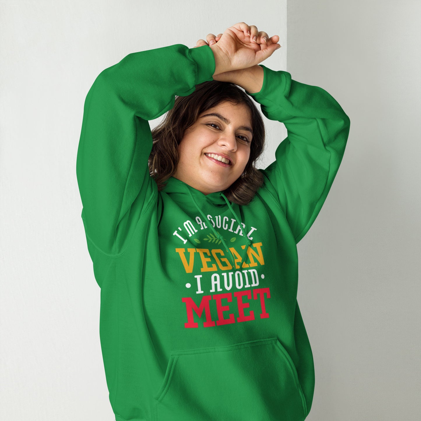 Social Vegan Unisex Hoodie