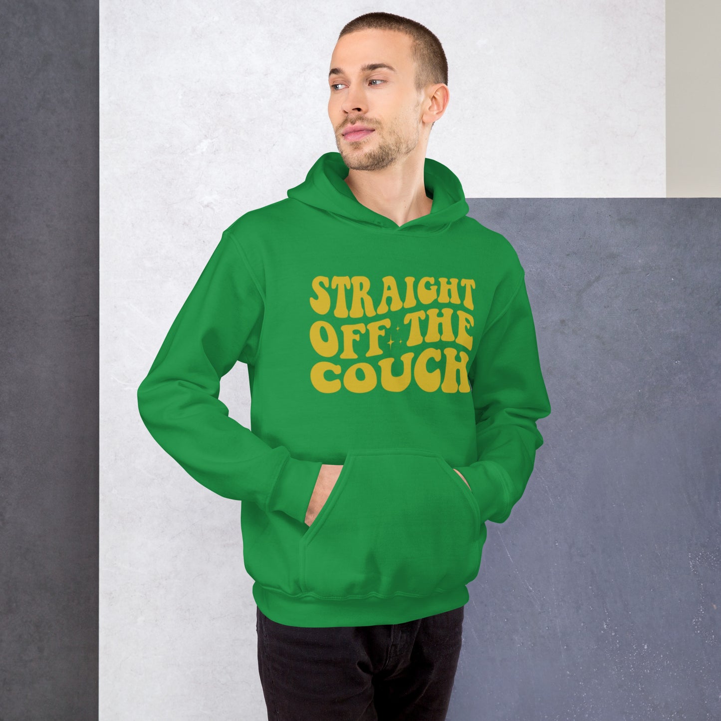 Straight Off The Couch Unisex Hoodie