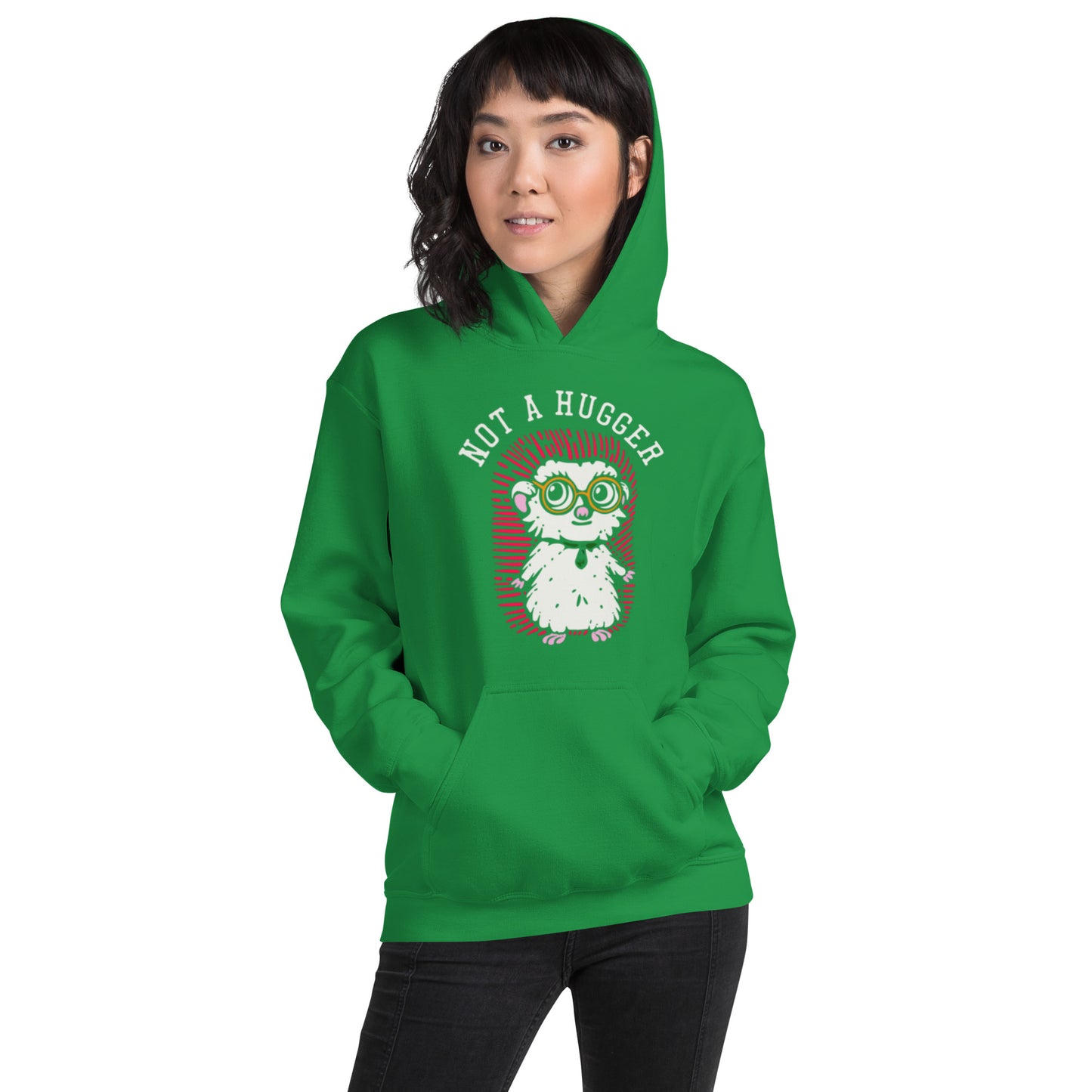 Not A Hugger Unisex Hoodie