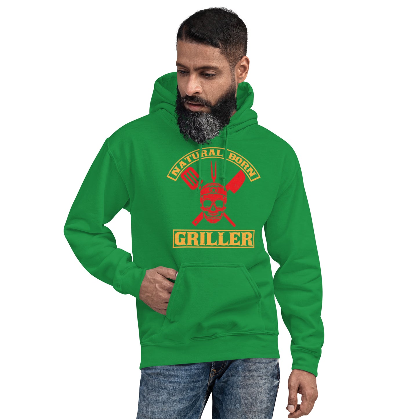 Natural Born Griller Unisex Hoodie