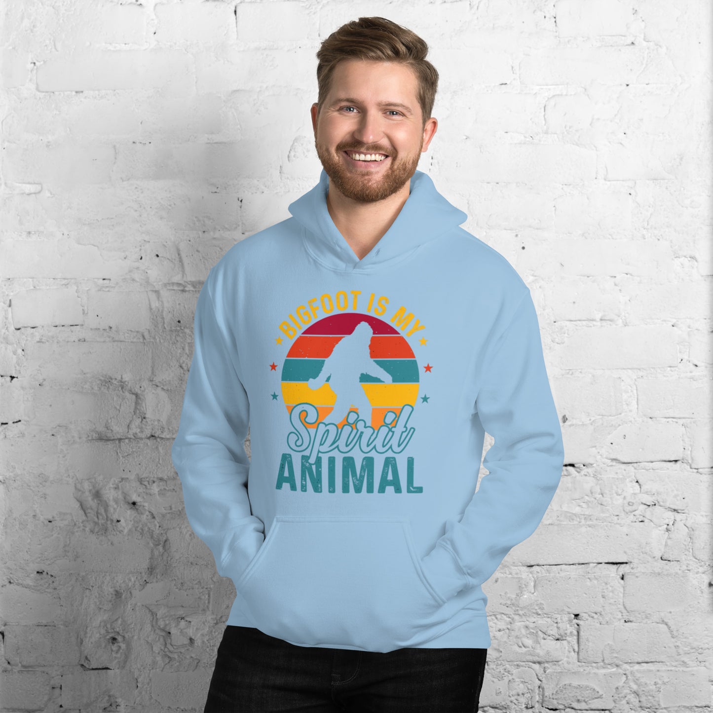 Bigfoot is my Spirit Animal Unisex Hoodie