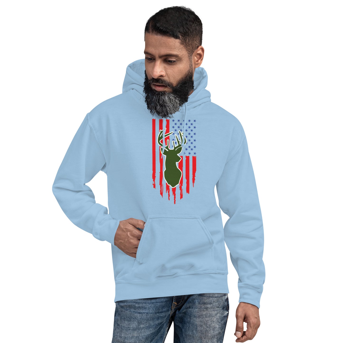 Amercian Buck Hunter Unisex Hoodie