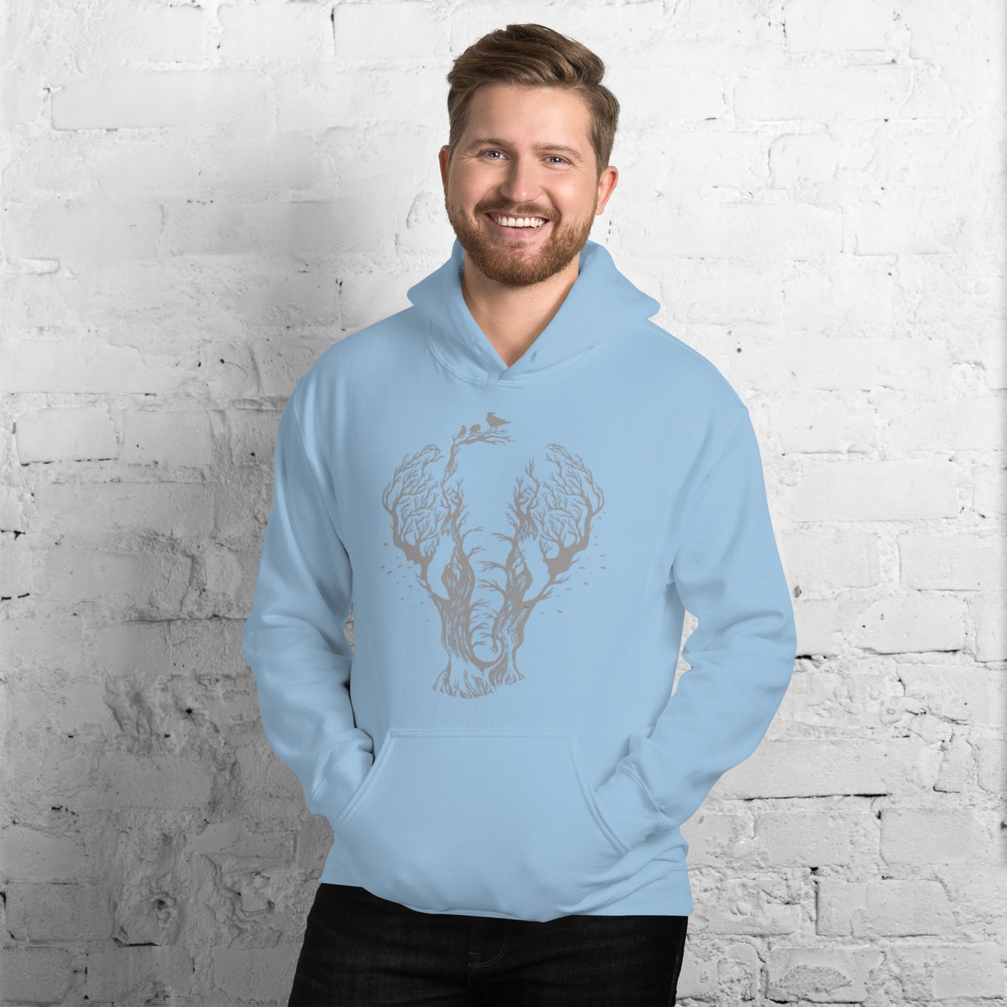 Elephant Silhouette Unisex Hoodie