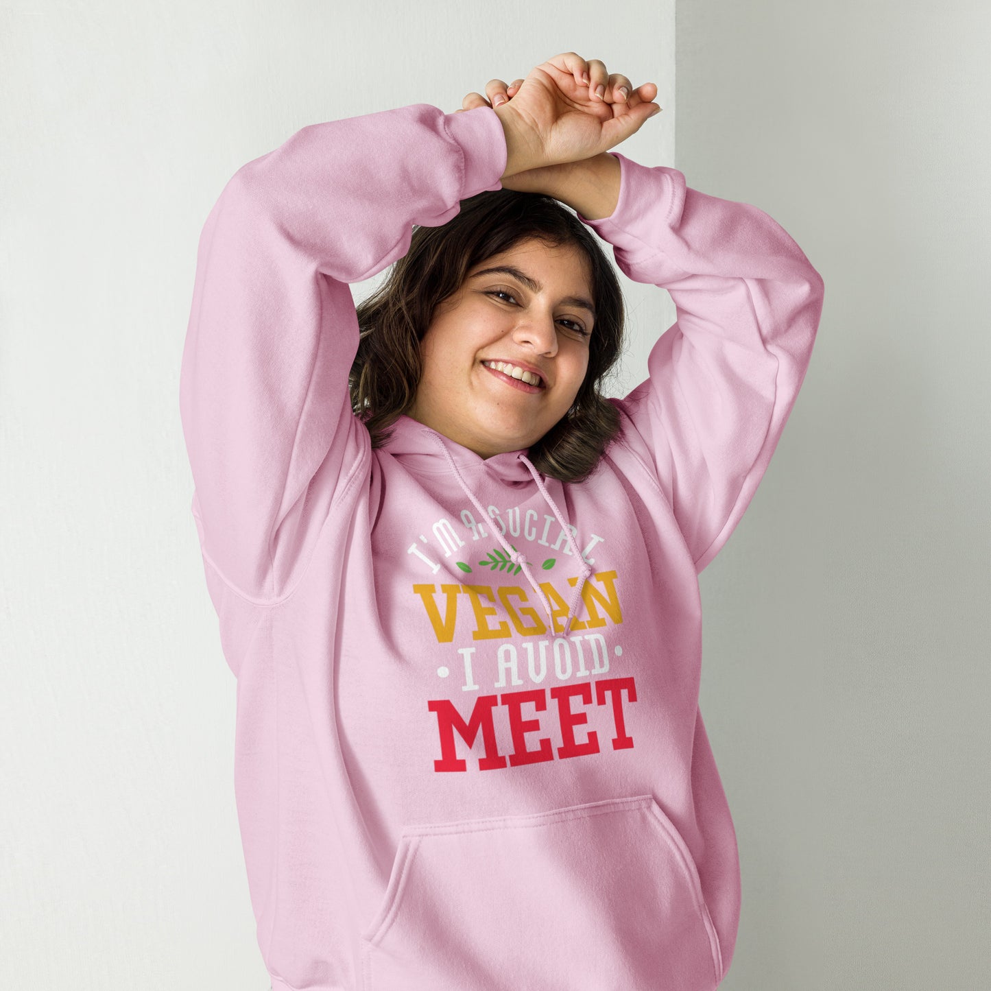 Social Vegan Unisex Hoodie