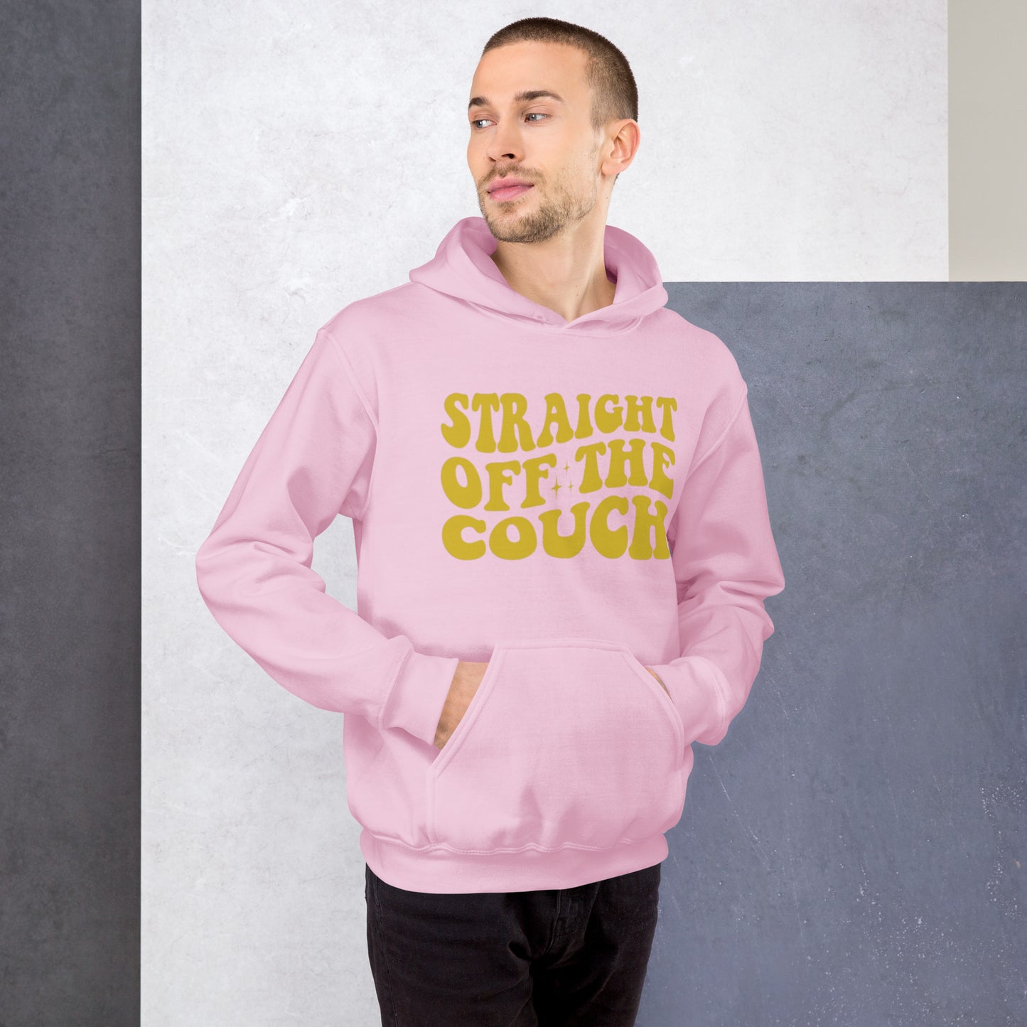 Straight Off The Couch Unisex Hoodie