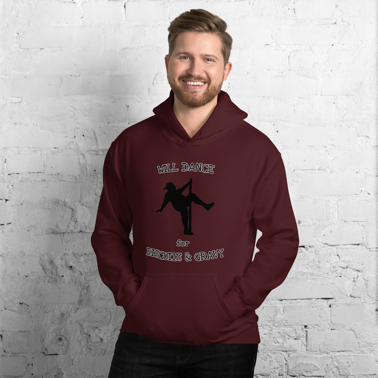 Will Dance for Biscuits & Gravy Unisex Hoodie