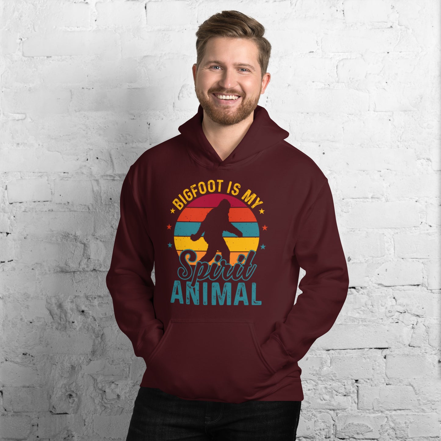 Bigfoot is my Spirit Animal Unisex Hoodie