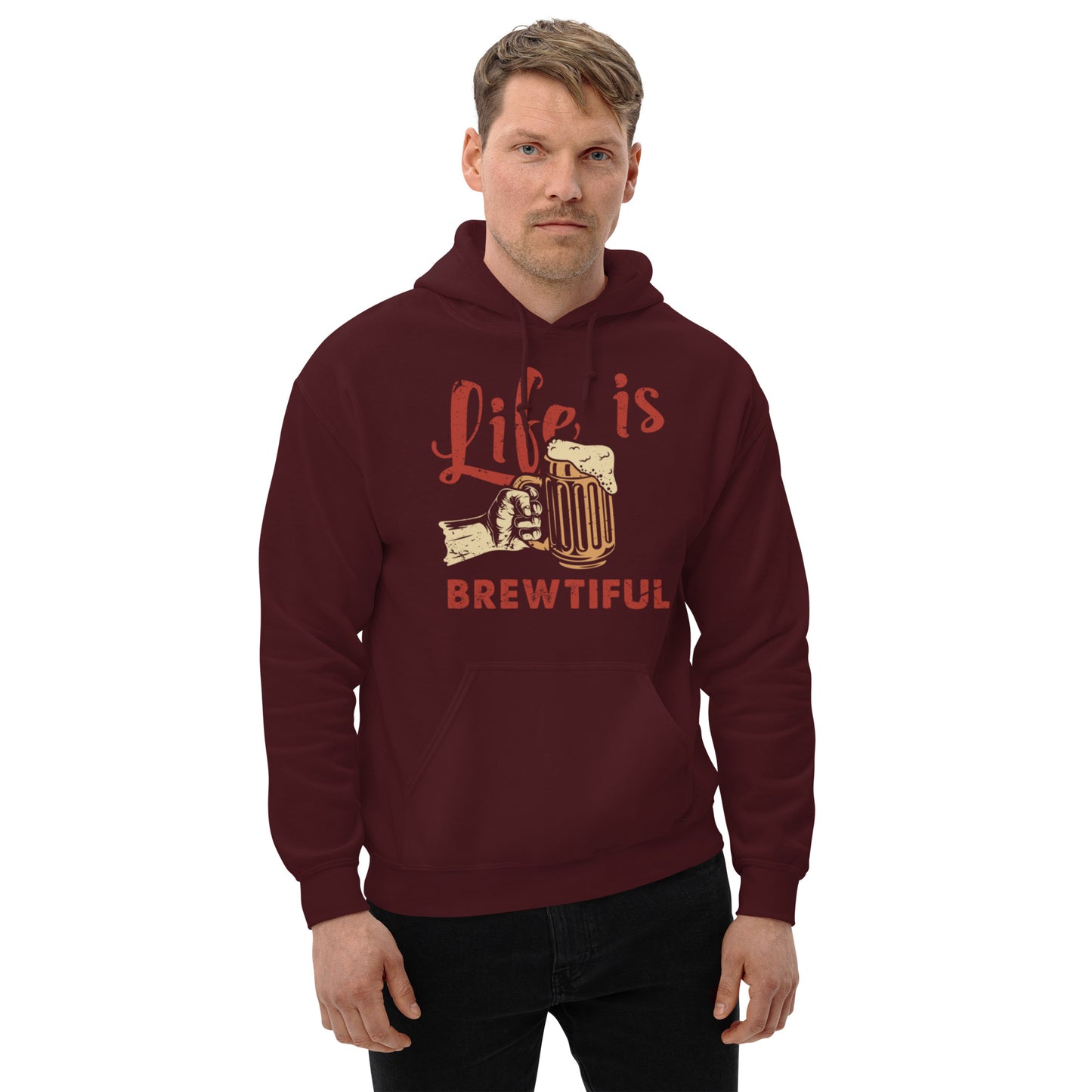 Life is Brewtiful Unisex Hoodie