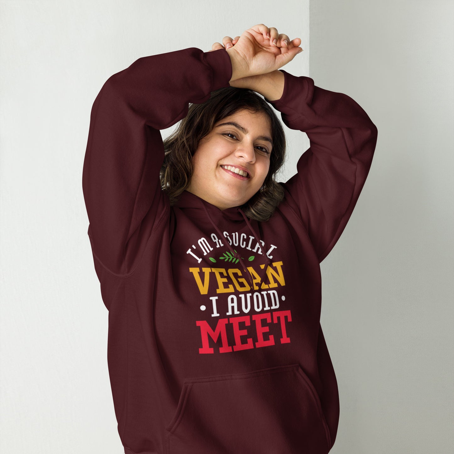 Social Vegan Unisex Hoodie