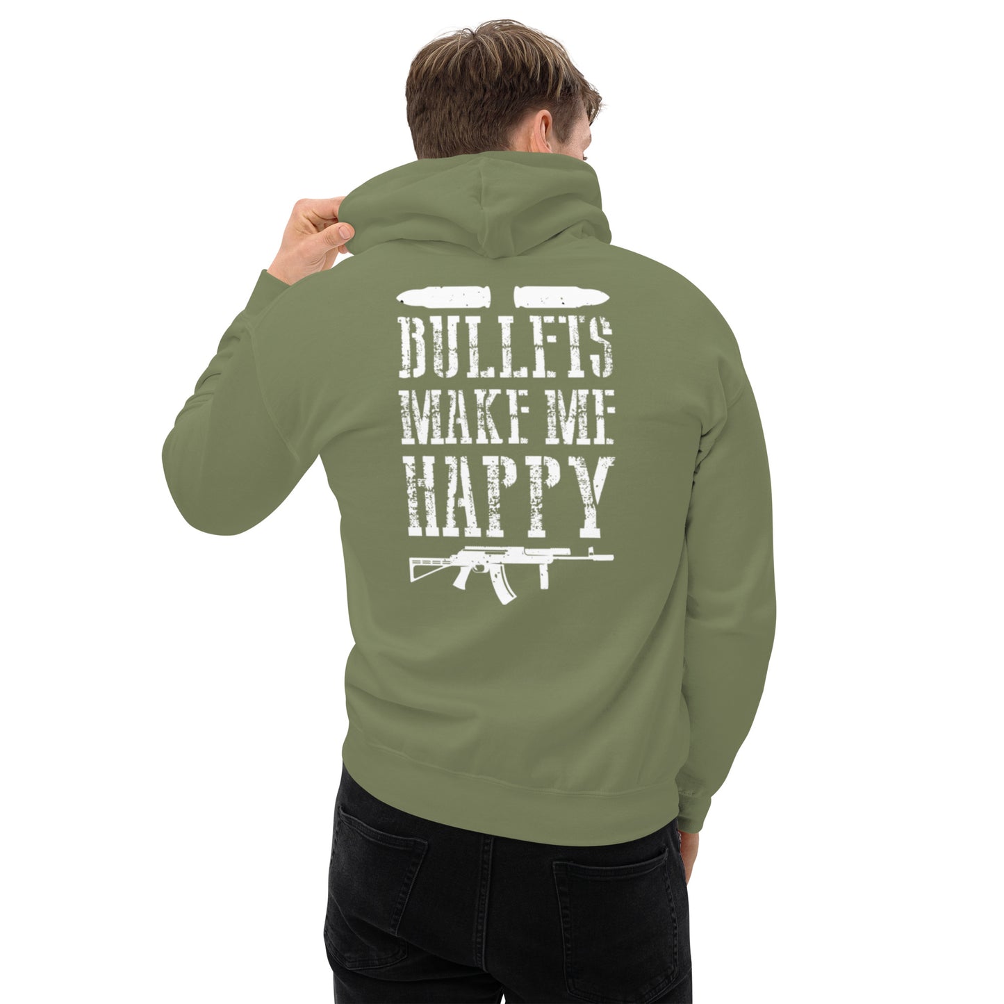 Bullets Make Me Happy Unisex Hoodie